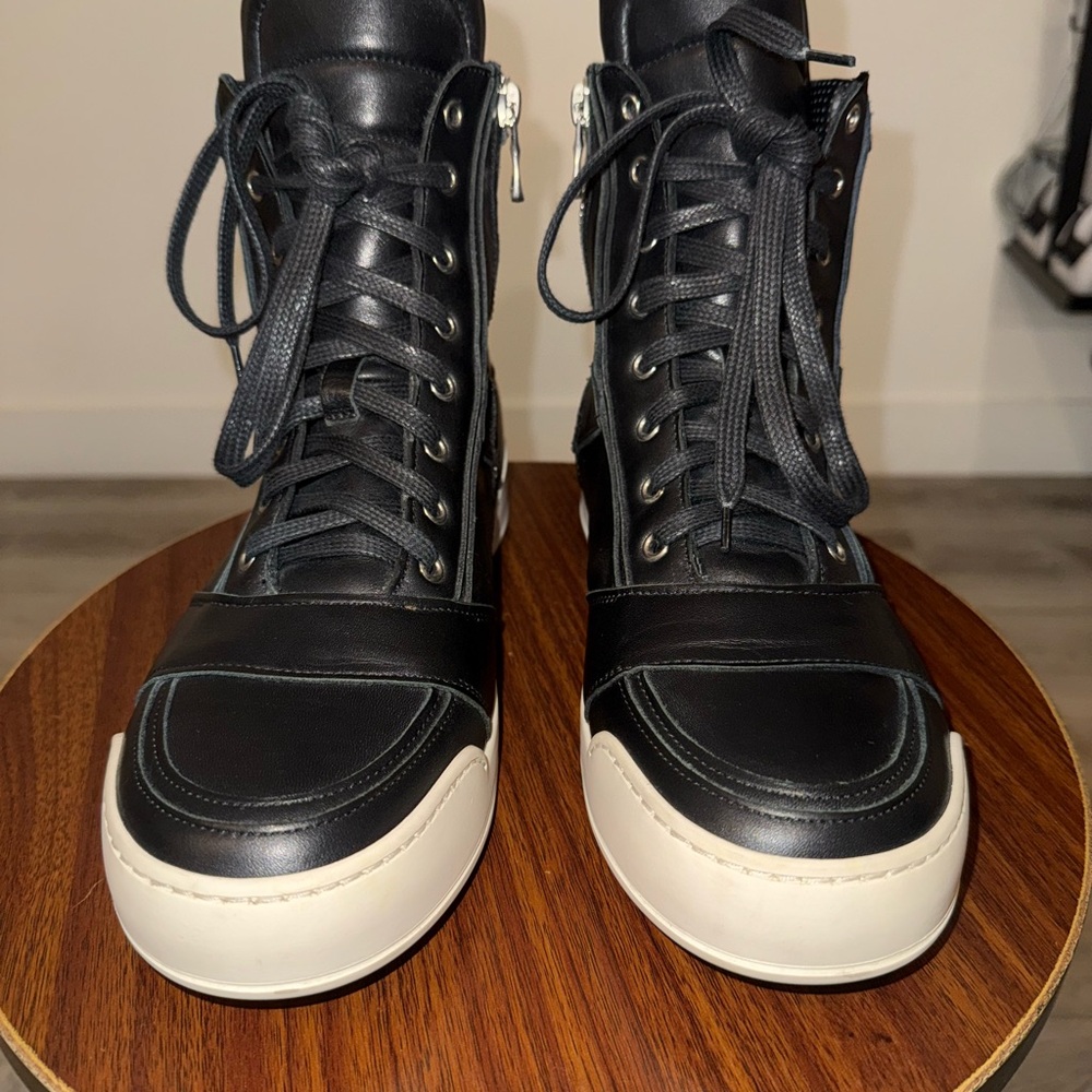 Balmain Black High-Top Men's Sneakers